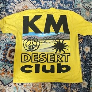 Keinemusik Desert Club Yellow Graphic T-Shirt from Coachella 2025